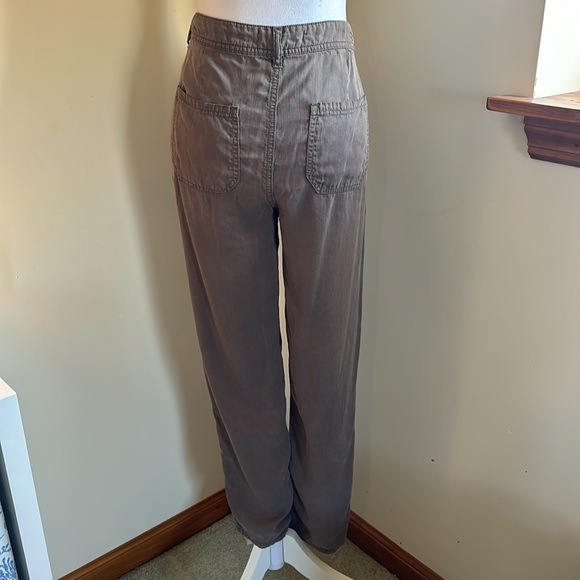 Brown Pleated Trousers Woman’s Size 27 - Picture 10 of 10